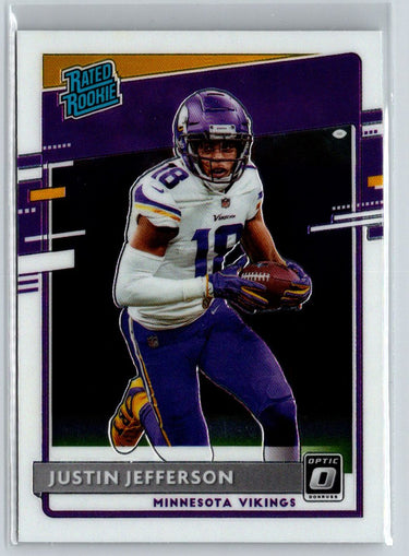 2020 Donruss Optic #163 Justin Jefferson C4