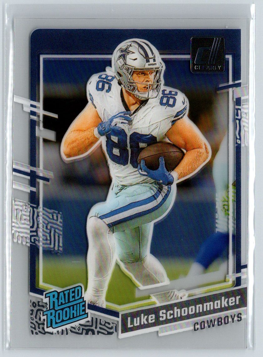 2023 Clearly Donruss #73 Luke Schoonmaker C4