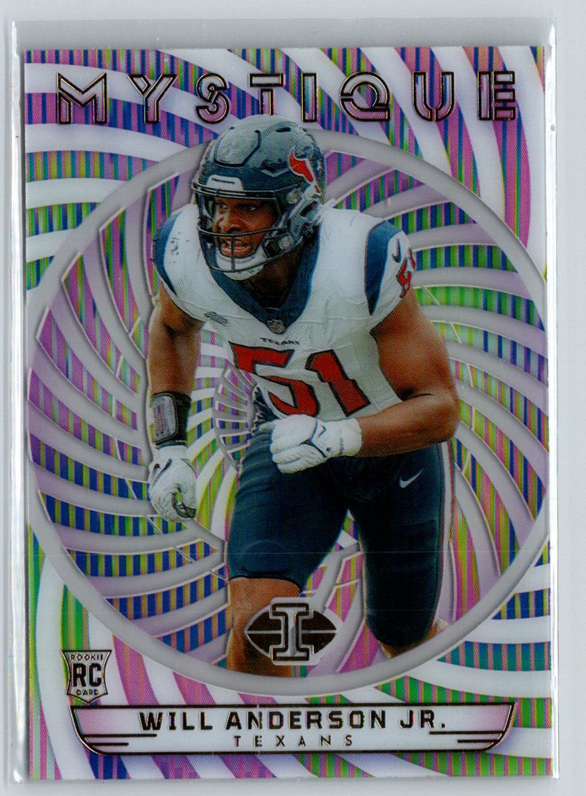 2023 Panini Illusions #40 Will Anderson Jr. Mystique C4