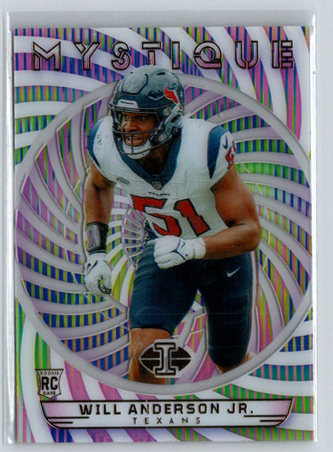 2023 Panini Illusions #40 Will Anderson Jr. Mystique C4
