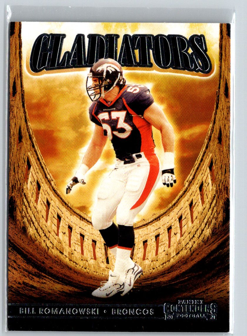 2021 Panini Contenders #GLD-BRM Bill Romanowski Gladiators C5