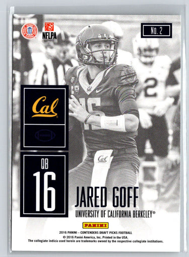 2015 Panini Contenders #48 jared goff base C5