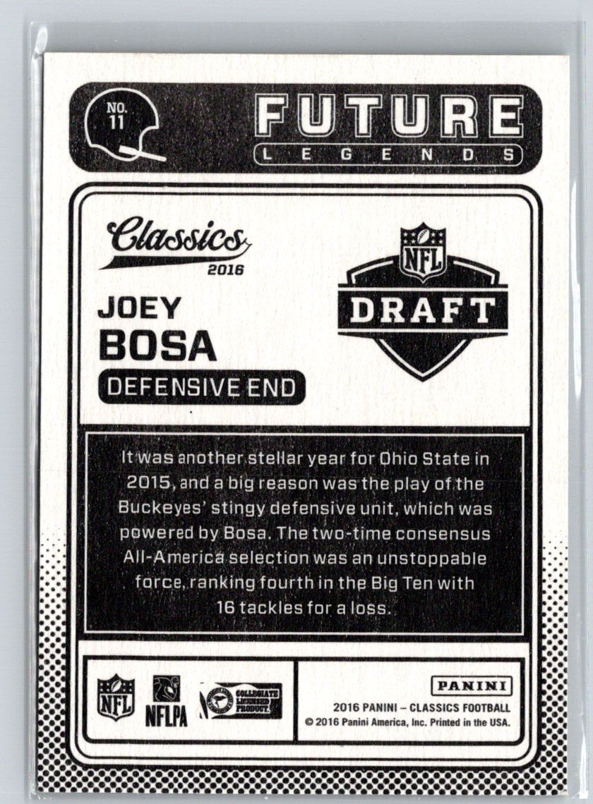 2016 Panini Classics #11 Joey Bosa Future Legends C5