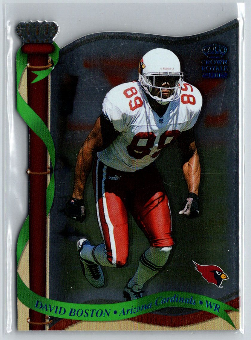 2002 Pacific Crown Royale #1 David Boston Blue #/175 C10