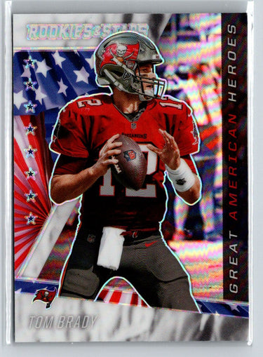 2020 Panini Rookies & Stars #GAH-3 Tom Brady Great American Heroes C10