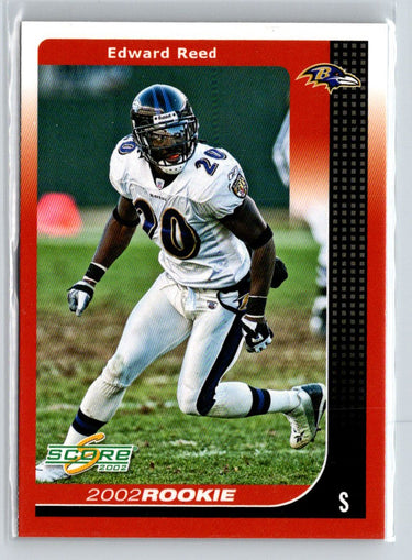 2012 Score #324 Ed Reed RC Flashbacks C11