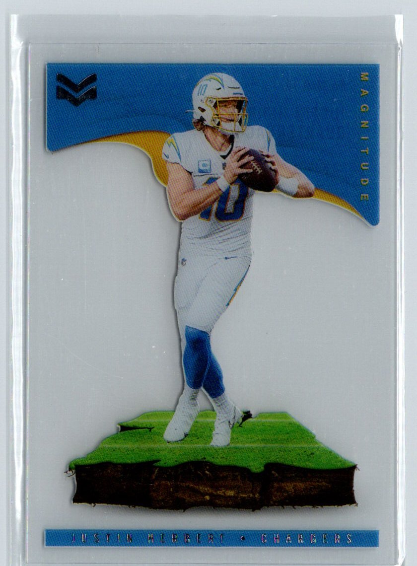 2021 Panini Chronicles #MAG-18 Justin Herbert Magnitude C11