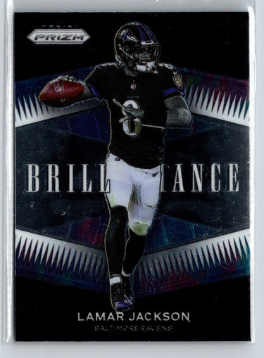 2021 Panini Prizm #B-7 Lamar Jackson Brilliance C11
