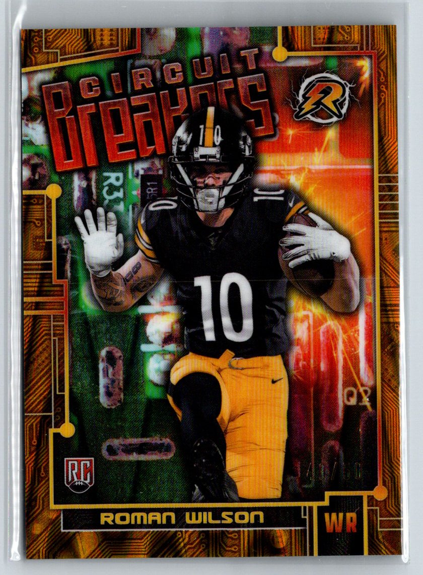 2024 Topps Resurgence RC Roman Wilson Circuit Breakers Gold Power Surge #/50 C11