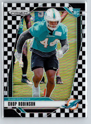 2024 Panini Prizm #319 Chop Robinson Black and White Checker C11