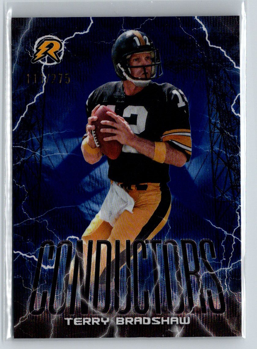 2024 Topps Resurgence #C-20 Terry Bradshaw Conductors Navy Surge #/275 C12