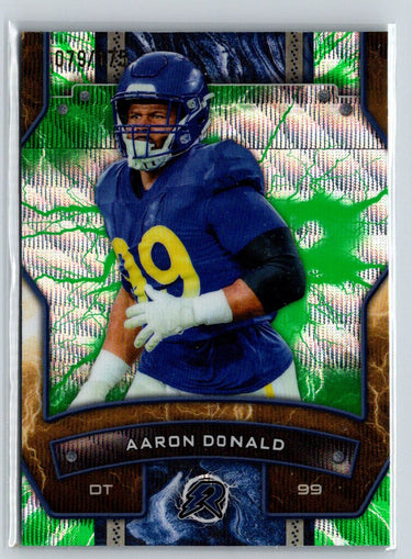 2024 Topps Resurgence #51 Aaron Donald Green Surge #/175 C12