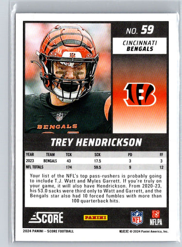 2024 Score #59 Trey Hendrickson Blue
