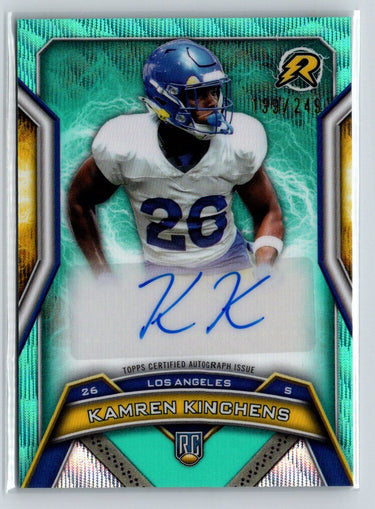 2024 Topps Resurgence #RRS-KK Kamren Kinchens Resurgence Rookie Signatures /249