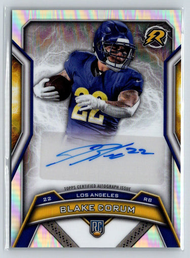 2024 Topps Resurgence #RRS-BC Blake Corum Resurgence Rookie Signatures C12