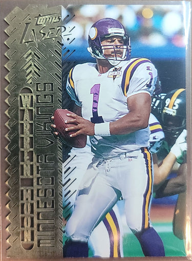 1996 Topps Laser #84 Warren Moon D1