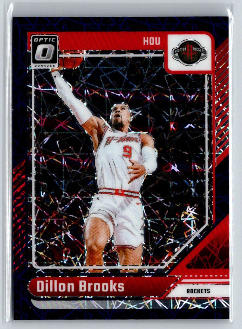 2024-25 Donruss Optic #194 Dillon Brooks Purple Velocity #/12 E1