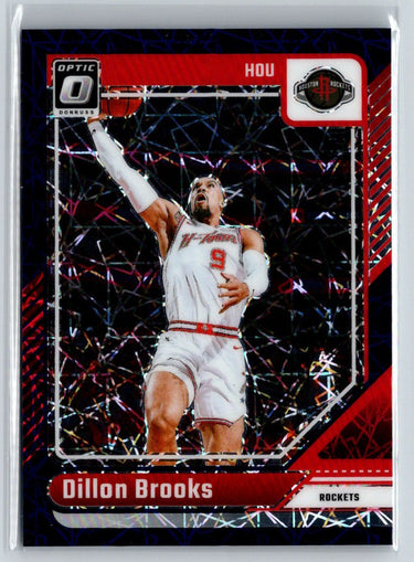 2024-25 Donruss Optic #194 Dillon Brooks Purple Velocity #/12 E1