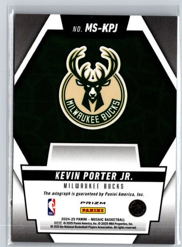 2024-25 Panini Mosaic #MS-KPJ Kevin Porter Jr. Scripts E2