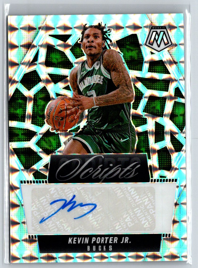 2024-25 Panini Mosaic #MS-KPJ Kevin Porter Jr. Scripts E2