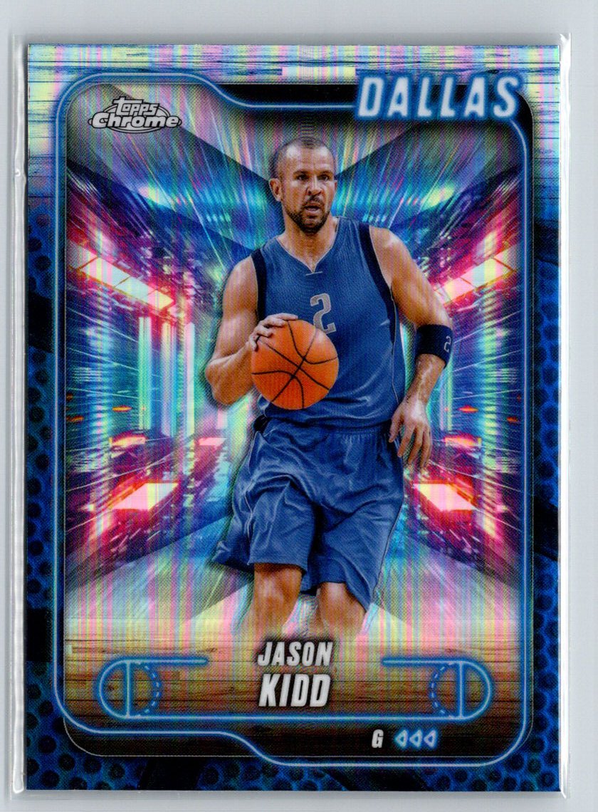2024-25 Topps Chrome #129 Jason Kidd Prism Refractor E2