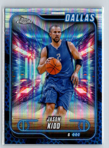2024-25 Topps Chrome #129 Jason Kidd Prism Refractor E2