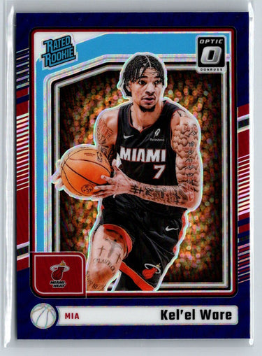 2024-25 Donruss Optic #280 Kel'el Ware Purple E3