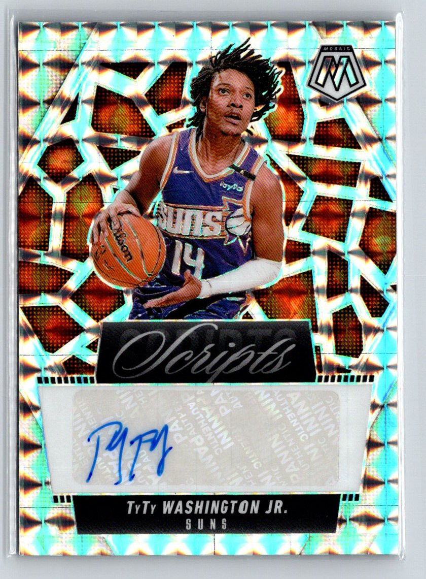 2024-25 Panini Mosaic #MS-TTW TyTy Washington Jr. Scripts E3