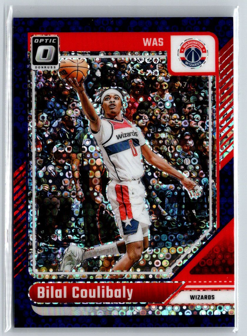 2024-25 Donruss Optic #63 Bilal Coulibaly Fast Break Purple #/99 E4