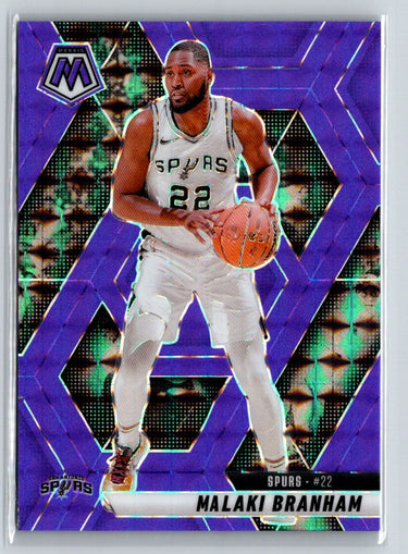 2024-25 Panini Mosaic #95 Malaki Branham Orange Mosaic #/249 E5