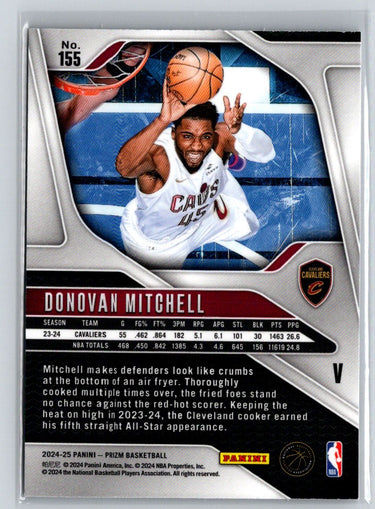 2024-25 Panini Prizm #155 Donovan Mitchell E5