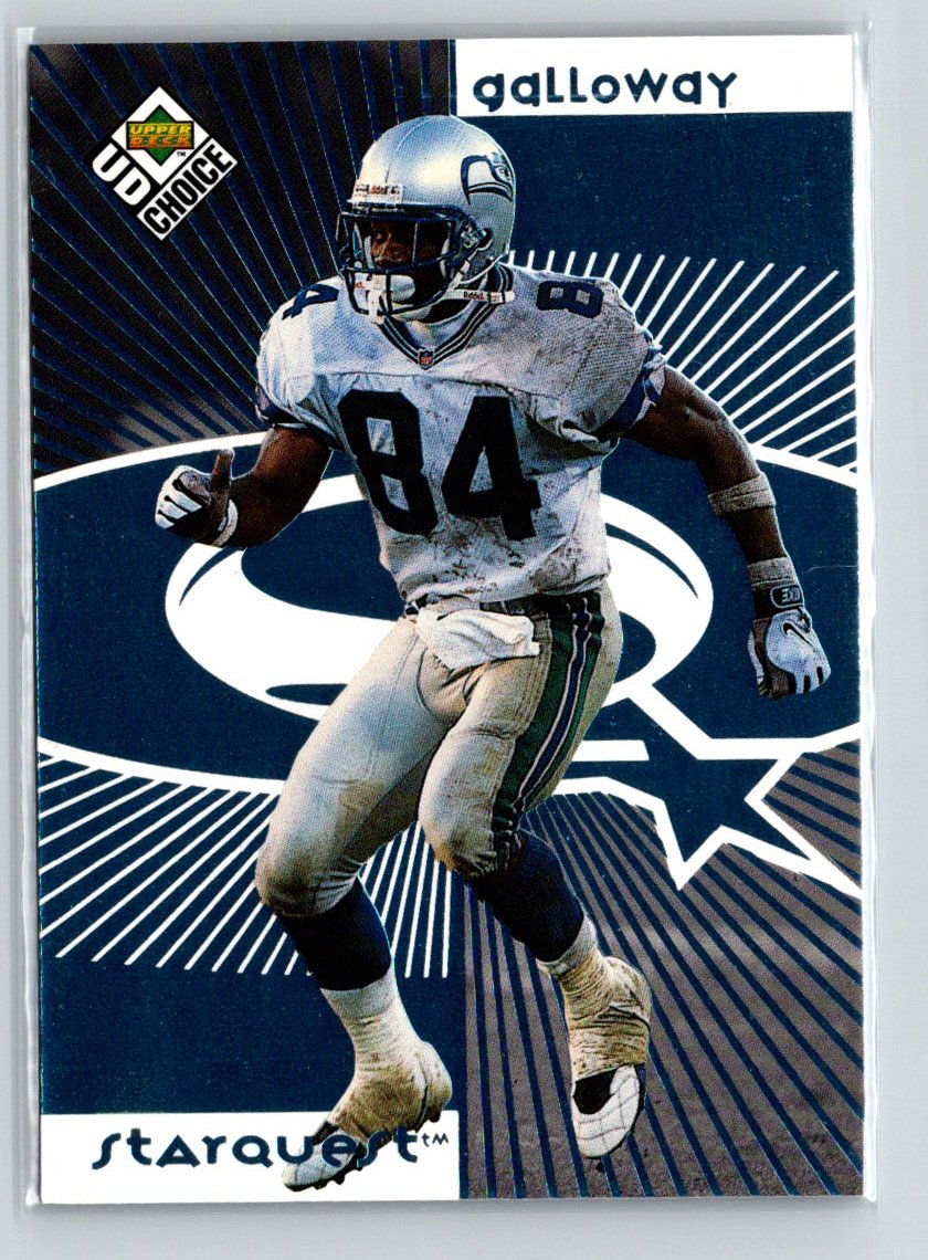 1998 UD Choice #14 Joey Galloway StarQuest Blue E5