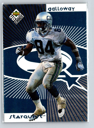 1998 UD Choice #14 Joey Galloway StarQuest Blue E5