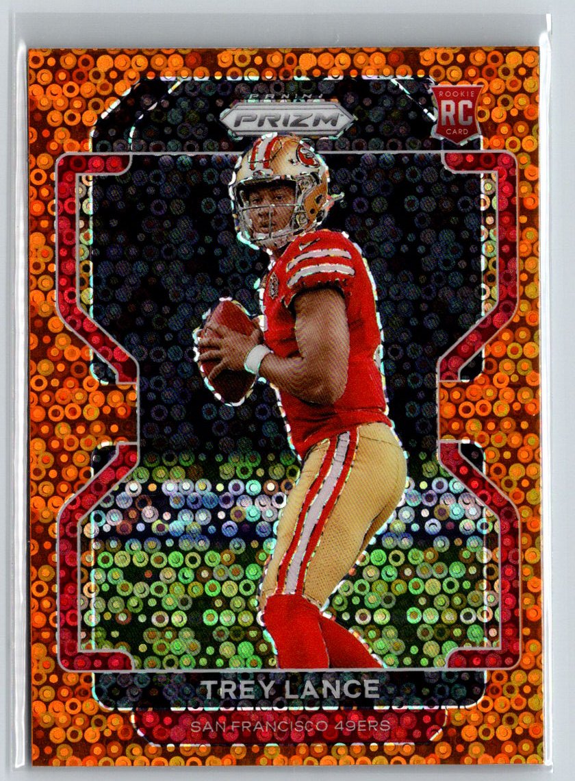 2021 Panini Prizm #333 Trey Lance Disco E6