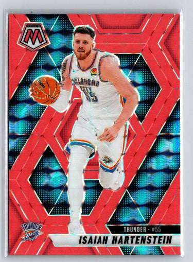2024-25 Panini Mosaic #134 P.J. Washington Jr. Red Mosaic /5 E6