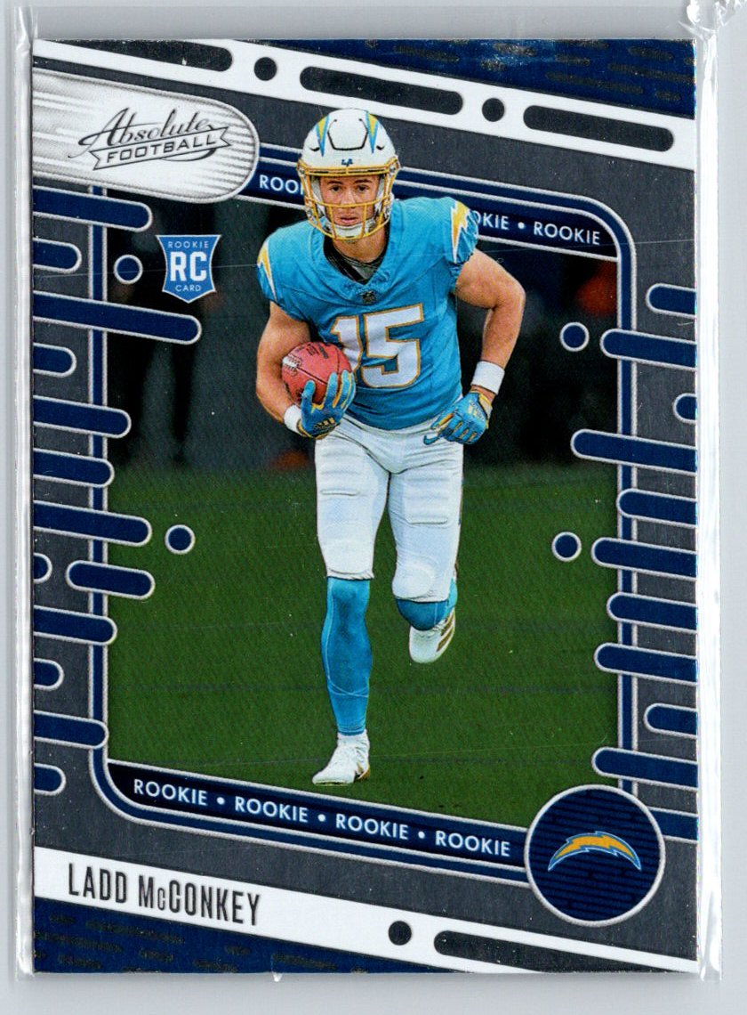 2024 Panini Absolute #134 Ladd McConkey Green E6