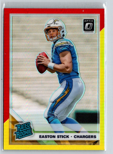 2019 Donruss Optic #189 Easton Stick Red and Yellow E6