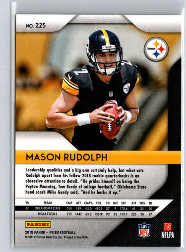 2018 Panini Prizm #225 Mason Rudolph E6