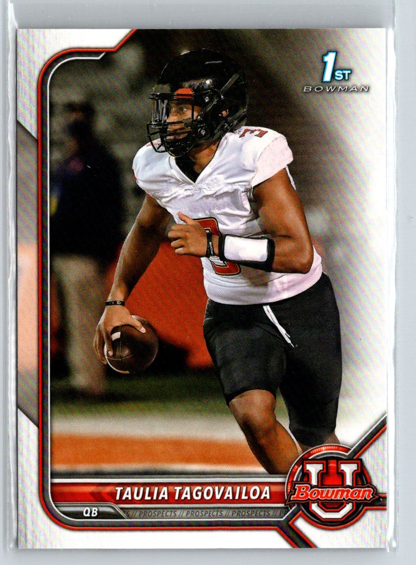 2021-22 Bowman University #32 Taulia Tagovailoa E6