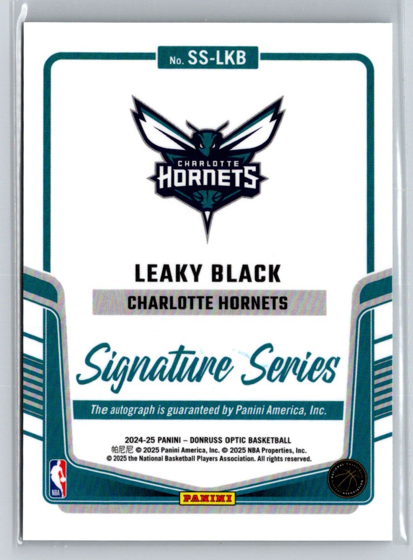 2024-25 Donruss Optic #SS-LKB Leaky Black Signature Series E7
