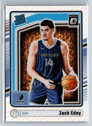 2024-25 Donruss Optic #288 Zach Edey Holo E8