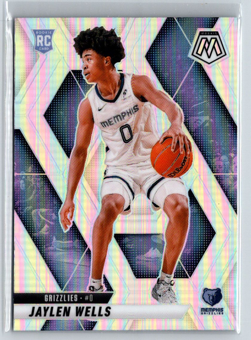 2024-25 Panini Mosaic #240 Jaylen Wells Silver E8
