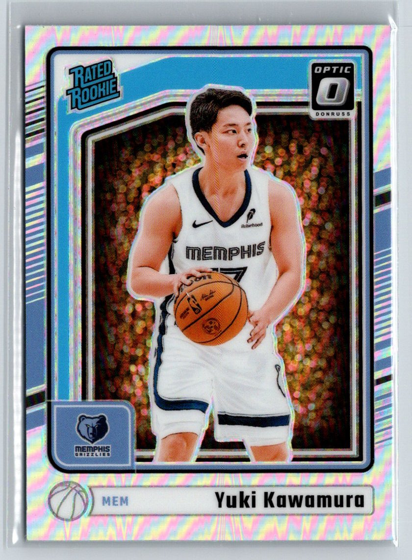 2024-25 Donruss Optic #287 Yuki Kawamura Holo E8