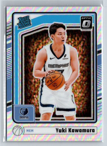 2024-25 Donruss Optic #287 Yuki Kawamura Holo E8