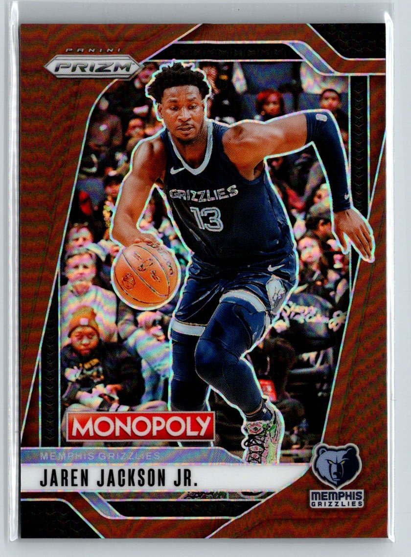 2024-25 Panini Prizm Monopoly #23 Jaren Jackson Jr. Brown Prizms #/299 E8