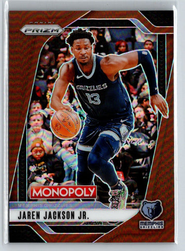 2024-25 Panini Prizm Monopoly #23 Jaren Jackson Jr. Brown Prizms #/299 E8