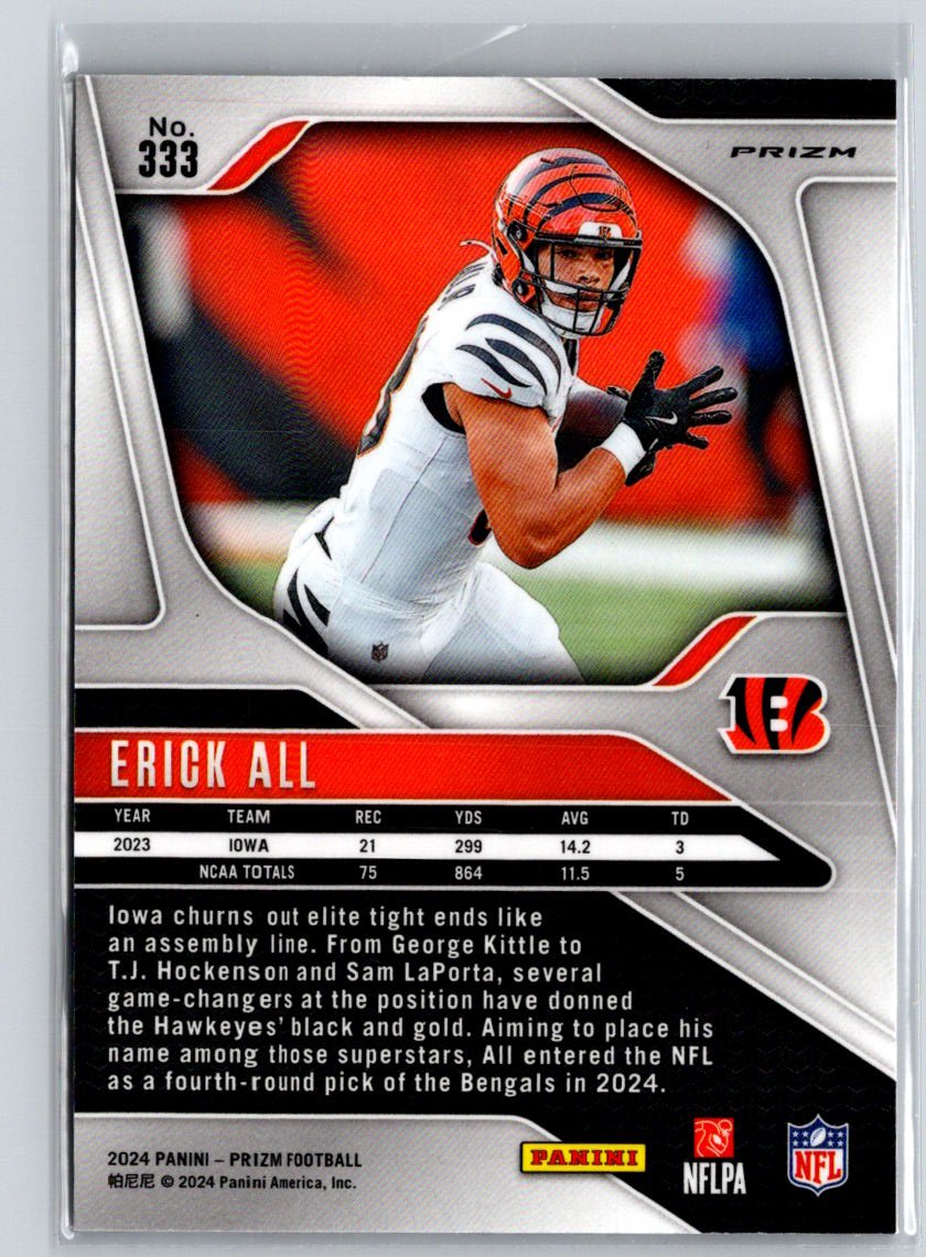 2024 Panini Prizm #333 Erick All Red White and Blue E8