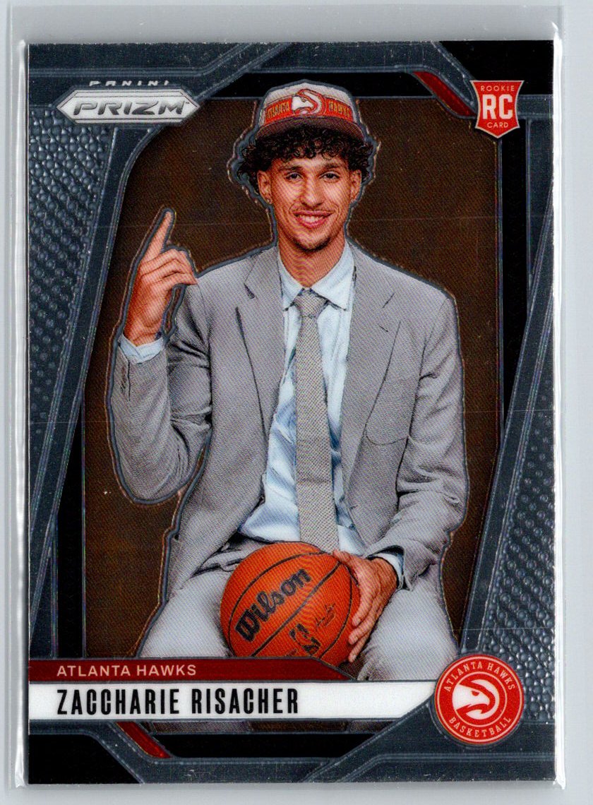 2024-25 Panini Prizm #265b Zaccharie Risacher E9