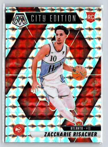 2024-25 Panini Mosaic #274 Zaccharie Risacher Silver E9