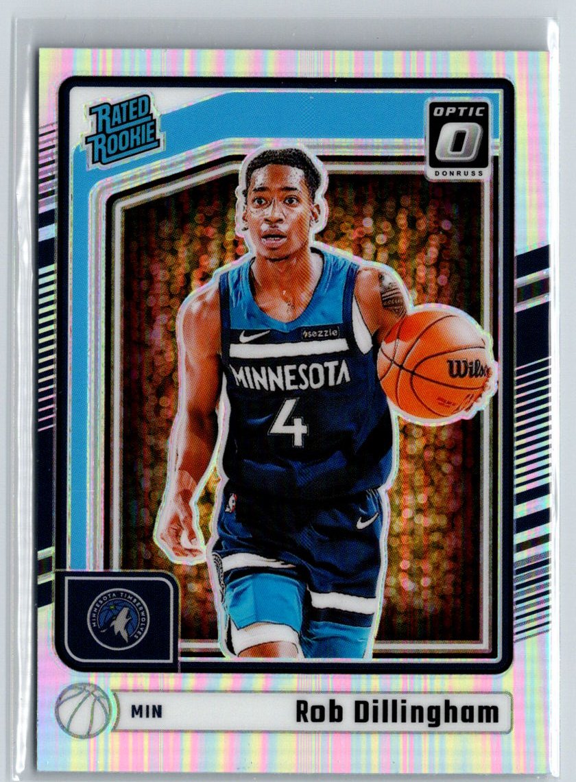2024-25 Donruss Optic #259 Rob Dillingham Holo E10